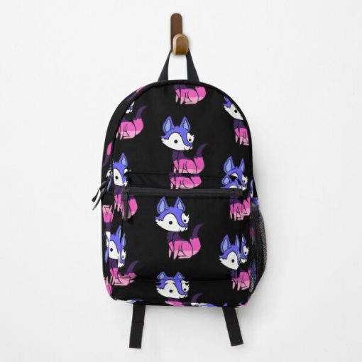 Omnisexual Pride Fox Backpack RB1901 product Offical Omnisexual Flag Merch
