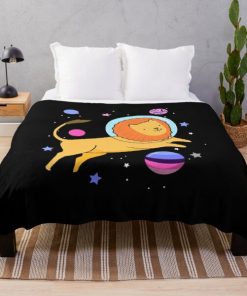 Omnisexual Lion In Space Omnisexual Pride Throw Blanket RB1901 product Offical Omnisexual Flag Merch