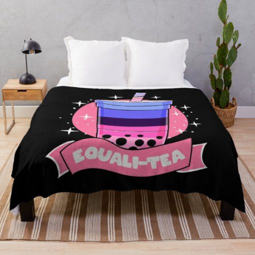 Omnisexual Equalitea Omnisexual Pride Throw Blanket RB1901 product Offical Omnisexual Flag Merch