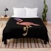 Flamingo With Omnisexual Pride Flag Throw Blanket RB1901 product Offical Omnisexual Flag Merch