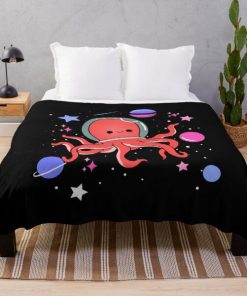 Omnisexual Octopus In Space Omnisexual Pride Throw Blanket RB1901 product Offical Omnisexual Flag Merch