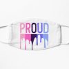 proud asexual pride flag omnisexual asexuality Flat Mask RB1901 product Offical Omnisexual Flag Merch
