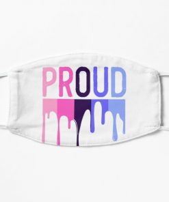 proud asexual pride flag omnisexual asexuality Flat Mask RB1901 product Offical Omnisexual Flag Merch