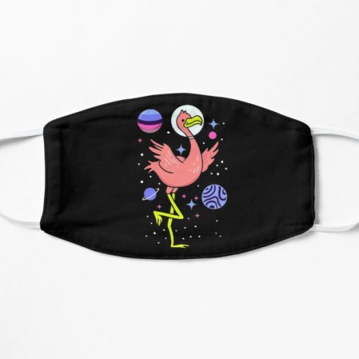 Omnisexual Flamingo In Space Omnisexual Pride Flat Mask RB1901 product Offical Omnisexual Flag Merch