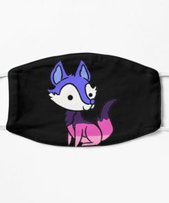 Omnisexual Pride Fox Flat Mask RB1901 product Offical Omnisexual Flag Merch
