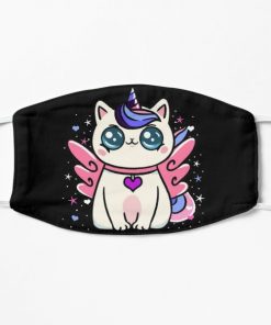 Omnisexual Caticorn Omnisexual Pride Flat Mask RB1901 product Offical Omnisexual Flag Merch