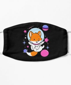 Omnisexual Fox In Space Omnisexual Pride Flat Mask RB1901 product Offical Omnisexual Flag Merch
