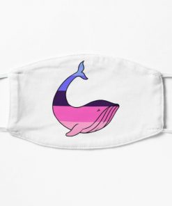 Omnisexual Pride Whale Flat Mask RB1901 product Offical Omnisexual Flag Merch