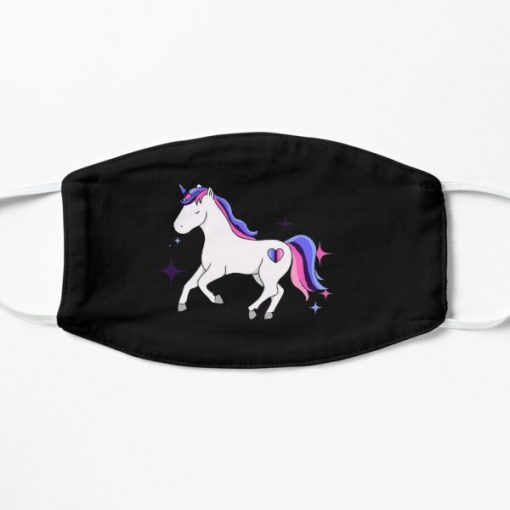 Omnisexual Pride Unicorn Omnisexual Pride Flat Mask RB1901 product Offical Omnisexual Flag Merch