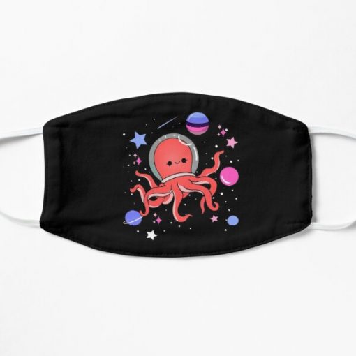 Omnisexual Octopus In Space Omnisexual Pride Flat Mask RB1901 product Offical Omnisexual Flag Merch