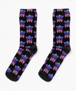 Omnisexual Ribcage Omnisexual Pride Socks RB1901 product Offical Omnisexual Flag Merch